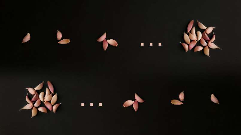 Bawang putih utuh di pagi hari saat perut kosong